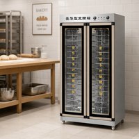 Armoire de Fermentation Commerciale à Prix d'Usine pour Boulangerie, pour la Fermentation de la Pâte à Croissant