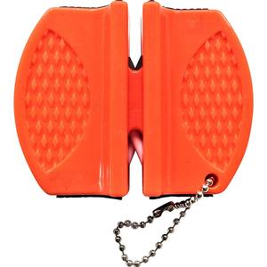 Mini afilador de cuchillos para llavero con varilla de acero inoxidable, cuerpo de plástico ABS para acampar al aire libre, montañismo, fácil de transportar ND 021 - Product Image 5