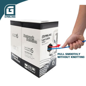 <span class=keywords><strong>Cable</strong></span> <span class=keywords><strong>Ethernet</strong></span> UTP <span class=keywords><strong>para</strong></span> Exteriores Gcabling, Flexible y Protegido, Cat 6 Cat5e FTP UTP, Rollo de <span class=keywords><strong>Cable</strong></span> 100% Rojo Gris, 305m, Caja de 305 Metros, Cobre - Product Image 3