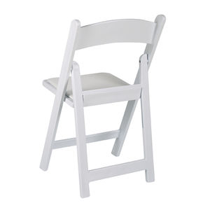 Chaises pliantes blanches avant-gardistes - Product Image 5