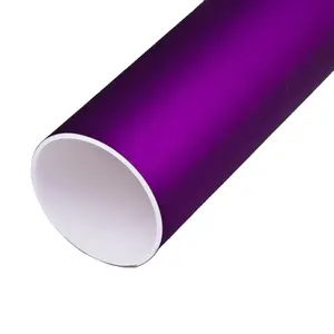 Carlas Manufacturer Car Wrap Brushed Chrome Film Anti-Scratch Body Vinyl Wrapping Roll PVC Material Vehicle Sticker