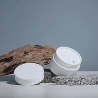 OEM/ODM fabrika toptan küçük plastik kozmetik kavanozları 5ml-50ml çift katmanlı PP yüz temizleyici için göz kremi şişesi
