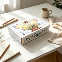 Caja de Papel Corrugado Ecológica, Reciclable, Impresa en Offset, con Dimensiones Personalizadas, Resistente a Impactos, con Protección UV, para Envasado de Alimentos, Ropa y Juguetes