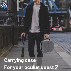 Coolrbbe sac de rangement Portable pour Oculus <span class=keywords><strong>Quest</strong></span> <span class=keywords><strong>2</strong></span> VR <span class=keywords><strong>casque</strong></span> antichoc réalité virtuelle voyage étui de transport pour <span class=keywords><strong>Quest</strong></span>/<span class=keywords><strong>Quest</strong></span> <span class=keywords><strong>2</strong></span> - Product Image 3