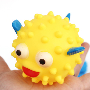 Pet Toy Durable Soft Rubber <b>Ball</b> Chew Toys Teeth Cleaning Leakage Food <b>Dog</b> Toys - Product Image 4