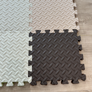 Lồng vào nhau bọt sàn gạch sang trọng với biên giới bọt Câu Đố Thảm 30 bởi 30 dày vuông chống trượt Câu Đố khu vực Thảm Playmat - Product Image 4