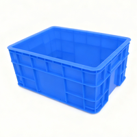 Caisses en plastique pour l'agriculture, vente en gros industrielle OEM, transport, logistique, empilables, pour fruits, légumes, boîte de rangement pour l'usine