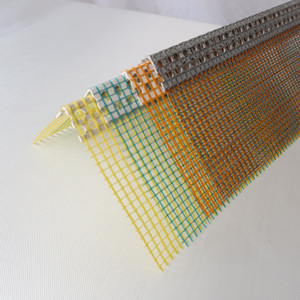 Perle d'angle en PVC à bas <span class=keywords><strong>prix</strong></span> de gros maille d'angle en fibre de verre plastique pour le plâtrage de construction - Product Image 1