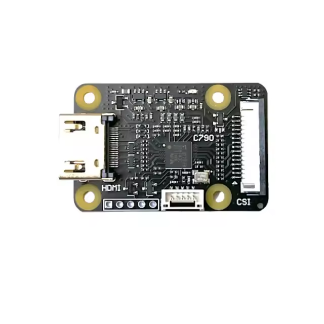AUDIO Board C790 1080P 60Fps Pikvm Kvm Mitigate Backpowering for Raspberry Pi HD-MI in to CSI-2 Adapter & I2S