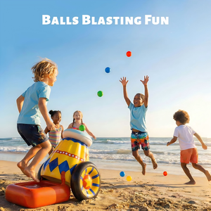 Jouet Canon à Eau Gonflable avec 6 Balles pour Enfants - Product Image 4