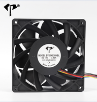 Ventilateur de refroidissement sans balais DC 14038 12V 24V 48V à roulement à billes, ventilateur de refroidissement 140*140*38mm 14cm pour serveur, onduleur, ventilateur axial