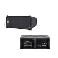 Sistema RD-18SA+R206: Subwoofer Activo de 18 Pulgadas con Altavoz de Rango Completo Doble de 6 Pulgadas para Iglesias y Conciertos Pequeños