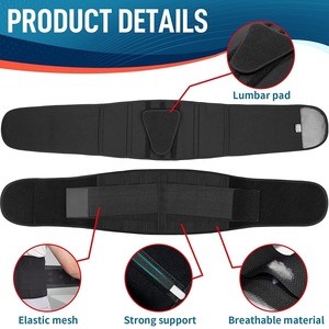 Cintura Ortopedica Traspirante per Supporto Lombare con Imbottitura - Product Image 3