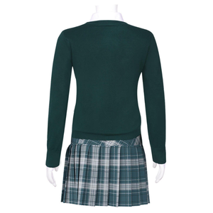 Uniforme Escolar Estilo Británico de Diseño Moderno, Uniforme de Animadoras para Halloween, Todos Estamos Muertos - Product Image 5