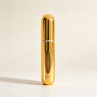 Botol Parfum Isi Langsung 5ml PP dengan Jendela Kecil Transparan di Bagian Bawah dan Pompa Semprot, Dispenser Portabel
