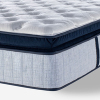 Moderne Hybrid-Gel-Memory-Schaum-Matratze, Queen-Size, mit Vakuumkomprimiertem Euro-Top, Mittelhart, für Schlafzimmer