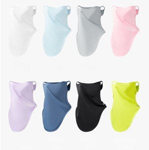 ErTai ET01090 Masque demi-visage personnalisé pour moto, vente en gros, cache-cou respirant anti-UV, bandana cagoule en polyester à respiration aisée - Product Image 1