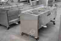 Kleinschalige Sticks Verwerkingslijn Bevroren Frietjes Productie-Apparatuur Aardappelchips Maken Mini-Machine
