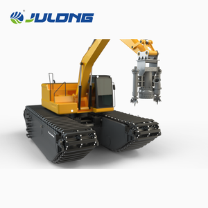 NẠO VÉT Máy đào phao nổi bánh đáp của máy xúc đổ bộ máy xúc dưới nước để bán - Product Image 6