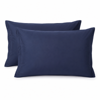 Housse de coussin personnalisée en polyester brossé avec fermeture enveloppe, installation facile, approvisionnement direct usine