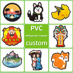 Wholesale <strong>Custom</strong> PVC Three-dimensional Refrigerator <strong>Magnets</strong> Soft Creative Magnetic Drop Plastic Promotional <strong>Fridge</strong> <strong>Magnets</strong> - Product Image 2