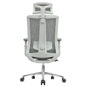 Futuristische Ergonomische Ondersteuning High-End Verstelbare Executive Hoge Rugstoel Met Modern Ontwerp Voor Kantoorschoolziekenhuisgebruik - Product Image 6