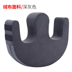 Tapis de rotation en forme de U Xinchuangjia, vert peluche, ergonomique, pour l'aide aux jambes des personnes alitées - Product Image 3
