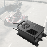 Chargeur de kart de course LNLEE 72V 40A 72V 3300W haute puissance pour système de charge rapide haute tension de kart commercial
