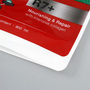 Machine de pose de fermetures éclair autoportante pour emballage de vente au détail, avec aspiration de liquide, sac recyclable gaufré pour poudre de lessive et exposition - Product Image 4