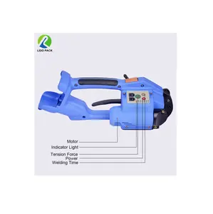 battery packing tools handle packing machine for PET strap tensioner friction welding packing machine