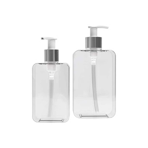 Botella de Plástico PET Esmerilada Personalizada de 250 ml con Bomba para Loción Corporal, Champú y Acondicionador - Product Image 3