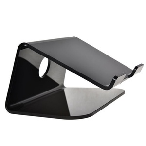 Favor Lucite 3mm Thick Eco-friendly Clear PMMA Laptop Stand Computer Riser with Custom Logo and Candy Model - Product Image 6