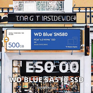For Blue SN580 500GB <b>SSD</b> Solid State Drive III 1.8 4150MB/S 6ms Average Seek Time Metal Plastic Storage Device for Internal Soli - Product Image 3