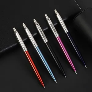 Jotter Pen Luxus Hochwertiges Edelstahl Benutzer definiertes Logo Klicken Sie auf Kugelschreiber Werbe geschenk Parker Jotter Classic Kugelschreiber