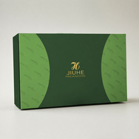Boîte à thé de style livre, portable, mate, de haute qualité, avec couvercle à rabat pour le stockage du thé, emballage de boîte à thé en forme de livre, taille personnalisée