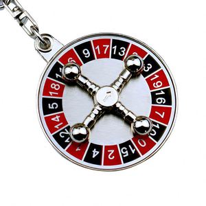 Llavero de Aleación de Zinc con Ruleta Rusa Giratoria, Accesorio Interior, Colgante, Joyería, Llavero para Coche y Regalo - Product Image 4