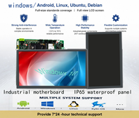 PC industriel HMI sans ventilateur 4:3, écran tactile, tout-en-un, pour les soins de santé intelligents, intégré avec RS232 RS485