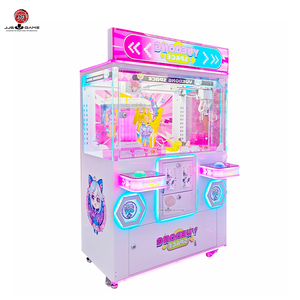 Máy trò chơi điện tử kết hợp máy kẹp thú bông mini + máy kẹp quà tặng, hoạt động bằng tiền xu, phiên bản tiếng Anh - Product Image 3