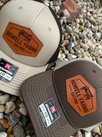 Casquette de camionneur en cuir gravée au laser personnalisée, casquette de baseball en maille avec logo personnalisé, vente en gros