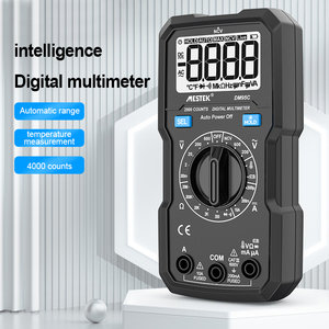 Multímetro digital DM95C 6000 recuentos verdadero valor eficaz rango automático AC/DC voltios amperios ohmios diodo continuidad capacitancia probador multímetro - Product Image 2