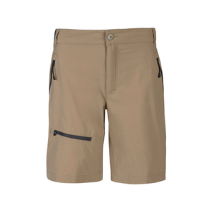 Pantalones cortos de algodón de corte clásico para hombre con bolsillos laterales y tela ligera diseñada para comodidad casual durante todo el día en verano. - Product Image 1