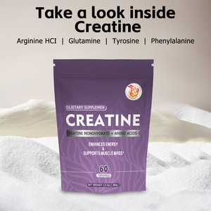 Creatina en Polvo a Precio de Mayoreo, Promueve el Crecimiento Muscular Magro, Mejora el Rendimiento Físico con Creatina Monohidrato y Aminoácidos - Product Image 5