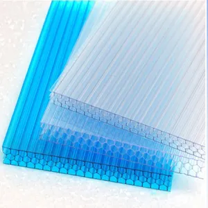 Multiple thickness patented product polycarbonate honeycomb sheets plastic extrusion profile