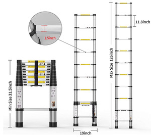 Siêu Kính thiên văn thang thang Thang giàn giáo gấp thang EN131/CE - Product Image 1