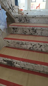<strong>Orion</strong> White <strong>Granite</strong> Vienna Amber Stone Custom for Stairs - Product Image 6