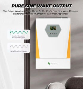 Inversor Solar Híbrido Personalizado de Fábrica con Controlador Solar MPPT, Salida de 6.2KW, 48v Monofásico para Sistema Solar Híbrido - Product Image 6