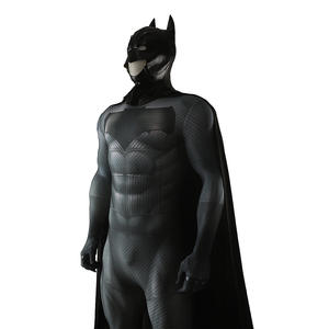 Costume da <span class=keywords><strong>Batman</strong></span> per Adulti, Tuta da Supereroe per Halloween, Accessori per Cosplay - Product Image 3