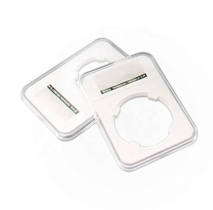 Capsule Rettangolari in Plastica Trasparente per Monete da 1 Oncia, Medaglie e Monete d'Oro Sovereign - Product Image 1