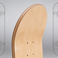 Construit avec du bois d'érable canadien à 7 plis, ce skateboard résiste jusqu'à 3 fois plus longtemps que les modèles traditionnels, vous faisant économiser de l'argent à long terme.