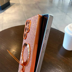 Funda para Teléfono con Brillantina 3D, Cristales de Imitación y Soporte de Diamantes para <span class=keywords><strong>Samsung</strong></span> S26 Plus, S25 Edge, S24 Ultra - Product Image 5